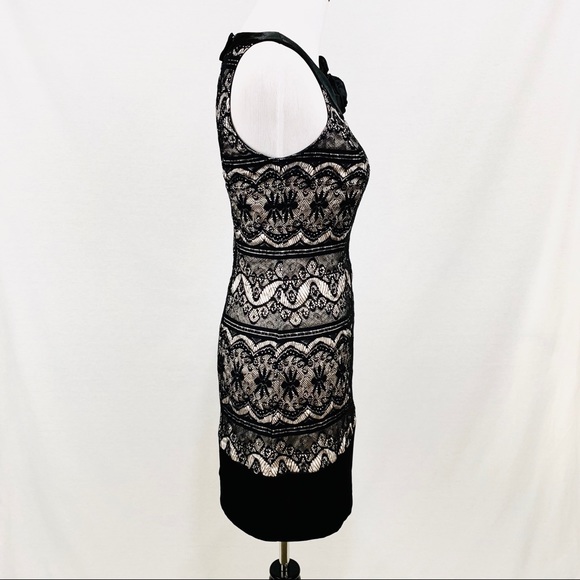 Black Satin Dress - Picture 5 of 8